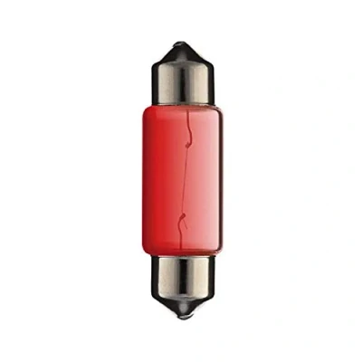 Abbildung von 12V 5W SV8.5 10x36MM ROT SOFFITTE AUTO LAMPE GLÜHBIRNE Kofferraumlampen Deckenbeleuchtung GLÜHLAMPE INNENLAMPEN BLINKER RÜCKLICHT FESTOON