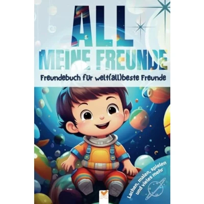 Abbildung von ALL meine Freunde: Freundebuch Für welt(all)beste Freunde. Freundschaften, die so grenzenlos sind wie das Universum selbst.