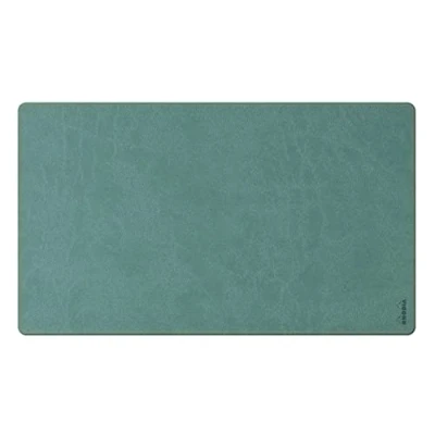 Abbildung von Rhodia 194277C Schreibunterlage Rhodiarama 80x40 cm, flexibel, aus Kunstleder, ideal für Home Office, 1 Stück, Seegrün