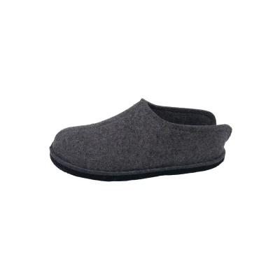 Abbildung von Haflinger Hausschuh, Damen, Größe: 39, Anthrazit Schuhe