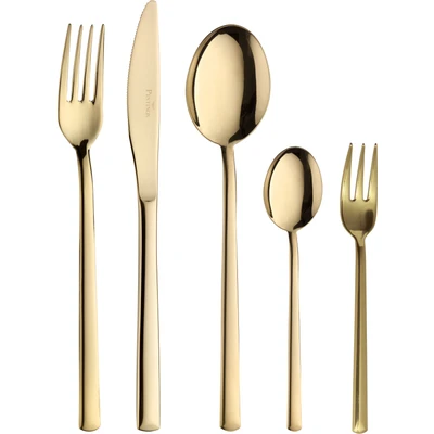 Abbildung von PINTINOX Besteck Set &quot;Synthesis Treasure Gold&quot;, (Set, 30 tlg.), Optik Gold PVD Beschichtung
