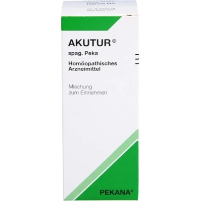 Abbildung von Akutur Spag.tropfen 100 ml