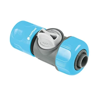 Abbildung von Cellfast Schnellkupplung mit cellPRO™ Ventil 1/2&quot;, Einfach zu justieren, Ergonomisches Design, PC/ABS Kunststoff, Hohe Qualität, 52 330, Blau