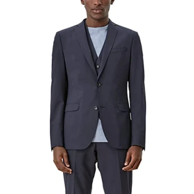 Abbildung von s.Oliver BLACK LABEL Herren Business Anzug Jacke 160.11.899.15.153.2053723 , Dark Blue 26