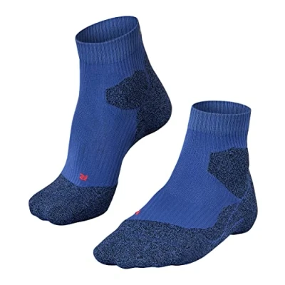 Abbildung von FALKE Herren Laufsocken RU Trail M SO Funktionsmaterial antiblasen 1 Paar, Blau (Athletic Blue 6451), 39 41