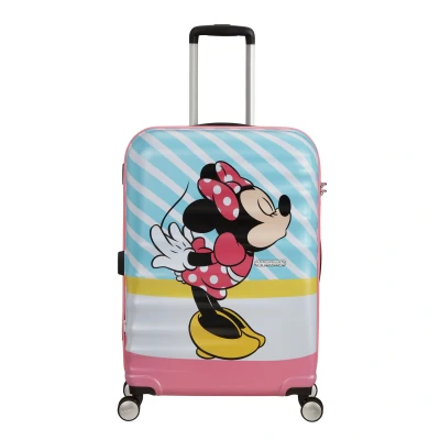 Abbildung von American Tourister Wavebreaker Disney Spinner 67/24 Minnie Pink Kiss Koffer mit 4 Rollen