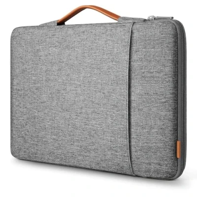 Abbildung von Inateck 360 14 Zoll Laptoptasche Hülle Kompatibel mit 15.3 MacBook Air M3 A3114 2024/M2 A2941 2023, 13,5 Surface Laptop 6/5/4, 13.5 Book