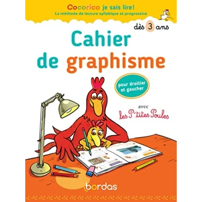 Abbildung von Cocorico je sais lire ! Cahier de graphisme avec les P&#039;tites Poules pour droitier et gaucher