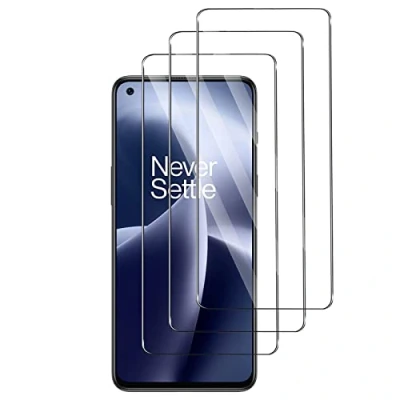 Abbildung von Widrt [3 Pack] tempered glass foil, for OnePlus Nord 2T 5G, Premium Temperglas screen protector, free from scratches, 9H hardness, HD, ultra resistant, für 5G