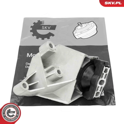 Abbildung von ESEN SKV 75SKV282 Motorlager rechts Gummimetalllager Aluminium, Gummi RENAULT: TWINGO 1, 1 Kasten