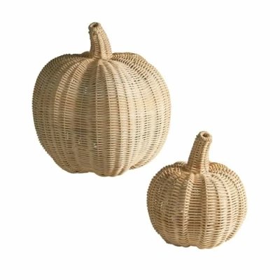 Abbildung von Mirabeau Dekoobjekt Kürbis 2er Set Madlen beige