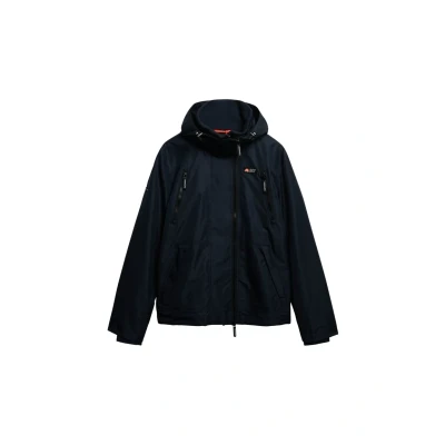 Abbildung von Superdry Hooded Mountain Windbreaker, Herren, Größe: XL, Eclipse navy