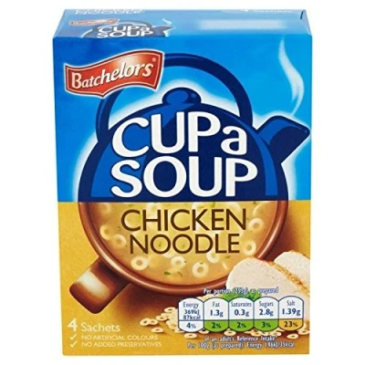 Abbildung von Batchelors Tasse Suppe Huhn Nudel 4 Sachets X 23G (Packung mit 2)