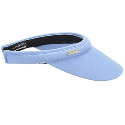 Abbildung von Seeberger Azalee Visor Baumwolle Baumwollvisor Sonnenvisor Sonnenschutz Blendschutz Strandvisor Damenvisor Mit Schirm (Hellblau)