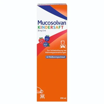 Abbildung von Mucosolvan Kindersaft 30 mg/5 ml 250