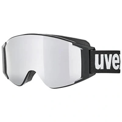 Abbildung von uvex g.gl 3000 TOP Skibrille für Damen und Herren polarisiert mit Wechselscheibe black/silver brown one size