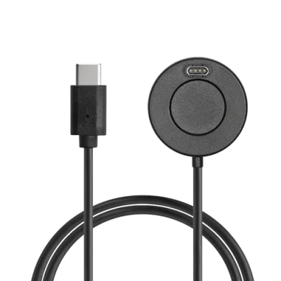 Abbildung von kwmobile USB C Ladekabel kompatibel mit Garmin Fenix 6S / 6 6X Baro/Fenix 5S Plus 5X Kabel Charger Smart Watch Typ Ersatzkabel Fitnesstracker Aufladekabel