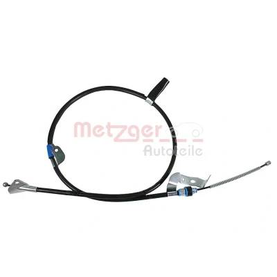 Abbildung von METZGER 10.4513 Handbremsseil hinten links 1474/1225mm CITROËN: C1 II, TOYOTA: Aygo, PEUGEOT: 108 Schrägheck