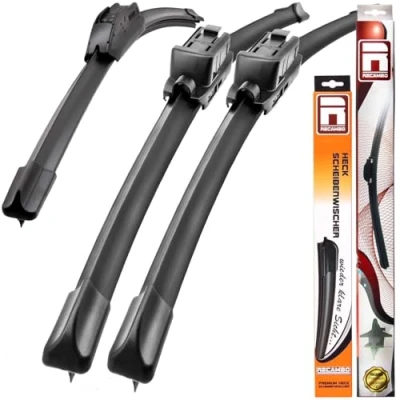 Abbildung von Recambo SCHEIBENWISCHER VORNE + HINTEN kompatibel für FORD ECOSPORT II ab BJ 2016 (3er Set: 550mm / 400mm 275mm)