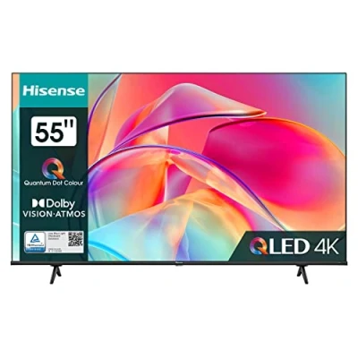 Abbildung von Hisense 55E7KQ QLED Fernseher (139,00 cm/55 Zoll, 4K UHD, Smart TV, Sound Technologie Dolby Atmos / MS12)