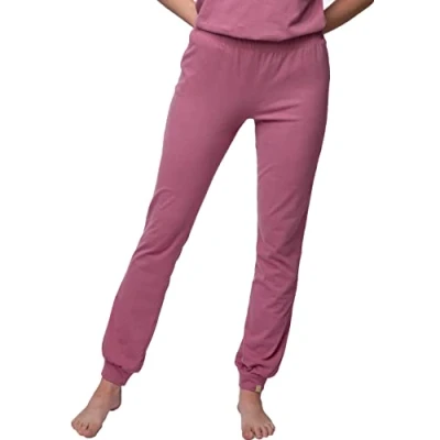 Abbildung von loud + proud WARM JAMA Nachtwäsche Hose, Damen, Größe: 40, Altrosa
