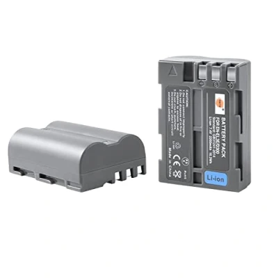 Abbildung von DSTE 2PCS EN EL3E ENEL3E Li Ion Akku Kompatibel mit Nikon D30 D50 D70 D70S D80 D90 D100 D200 D300 D300S D700