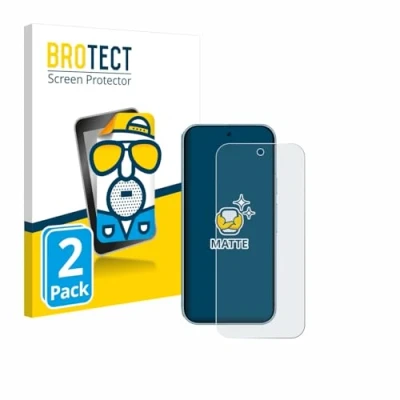 Abbildung von BROTECT Entspiegelungs Schutzfolie für Google Pixel 9/9 Pro (2 Stück) Matte Displayschutz Folie, Anti Reflex, Fingerprint