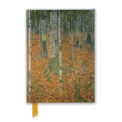 Abbildung von Gustav Klimt the Birch Wood Foiled Journal (Flame Tree Notebooks): Unser hochwertiges, liniertes Blankbook mit festem, künstlerisch geprägtem ... Notizbuch DIN A 5 Magnetverschluss)