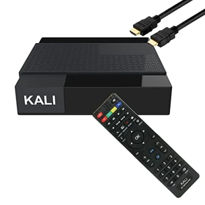 Abbildung von Kali Box by Medi@link Original &amp; M@tec 4K Set TOP Multimedia Player Internet TV Receiver # UHD 2160 FPS HDMI 2.0# HEVC H.256 Unterstützung Smart Online 2 + Kabel.