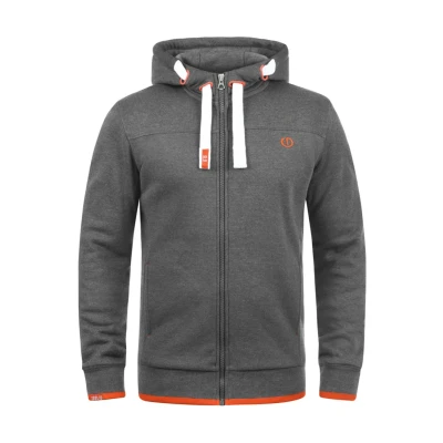 Abbildung von Solid Sdbenjaminzip Sweatshirt, Herren, Größe: XL, Grey melange