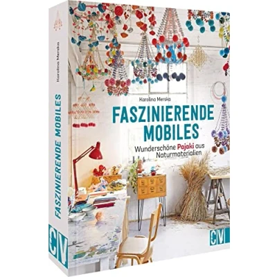 Abbildung von DIY Deko Faszinierende Mobiles: Wunderschöne Pajakis aus Naturmaterialien