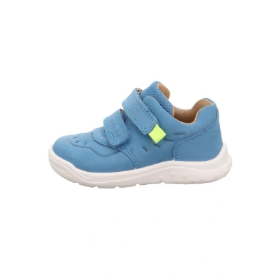Abbildung von Superfit Sneaker low für Kinder, Größe: 28, Hellblau gelb Schuhe