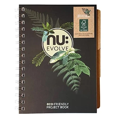 Abbildung von Nu Evolve Projektbuch, A5, FSC Recycled Wiro