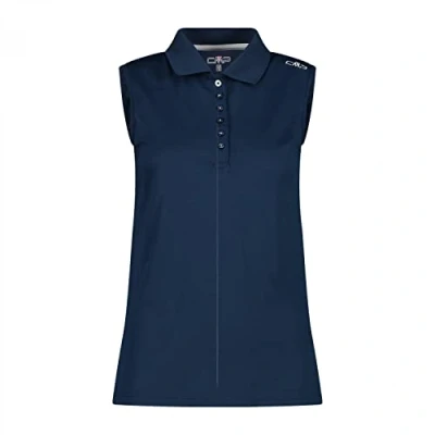Abbildung von CMP Ärmelloses Poloshirt für Damen, Blauer Stein, D40