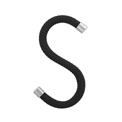 Abbildung von Peppermint Products S Haken Loop Hook Textil Kleiderhaken Seil schwarz 5er