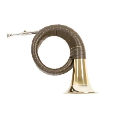 Abbildung von Roy Benson Fürst Pless Horn HH 101 (Premium Messing Schallstück, 120mm Schallbecher Design, Neusilberkranz, exklusiver Stimmzug, elegante grüne Kunstlederumwicklung, inkl. Nylon Tasche)