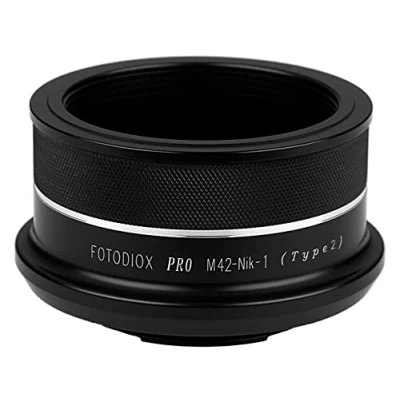 Abbildung von Fotodiox Pro Lens Mount Adapter Compatible with M42 Type 2 Lenses on Nikon 1 Cameras