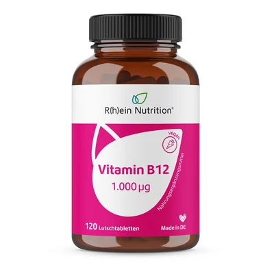 Abbildung von Vitamin B12 1.000 [my]g Lutschtabletten vegan