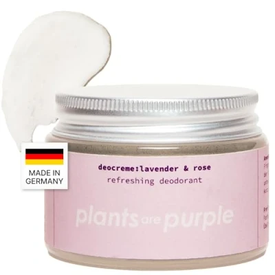 Abbildung von Deocreme lavender &amp; rose ohne Aluminium I Effektiver Schutz gegen Schweißgeruch mit Natron, Sheabutter und Jojoba Öl Für Damen Herren alle Hauttypen Vegan