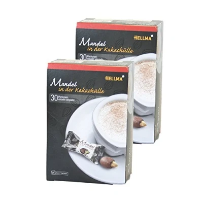 Abbildung von Hellma Mandel in der Kakaoh?lle 30 Portionen 2er Pack