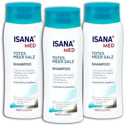 Abbildung von TOPDeal 3 er Pack ISANA MED Shampoo Totes Meer x 200 ml