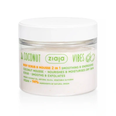 Abbildung von Ziaja Körperpeeling Coconut &amp; Orange Vibes 270 ml Mousse