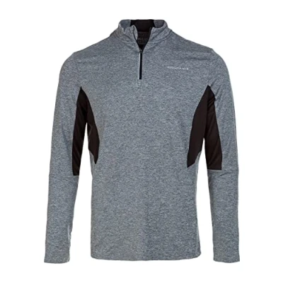 Abbildung von Endurance Herren Funktionsshirt LANBARK M Midlayer mit hochwertiger Sportausstattung 1038 Mid Grey Melange, XL