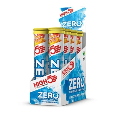 Abbildung von High5 ZERO Elektrolyt Tabletten mit Vitamin C 8x 20 Tuben, Tropical, 1 Stück