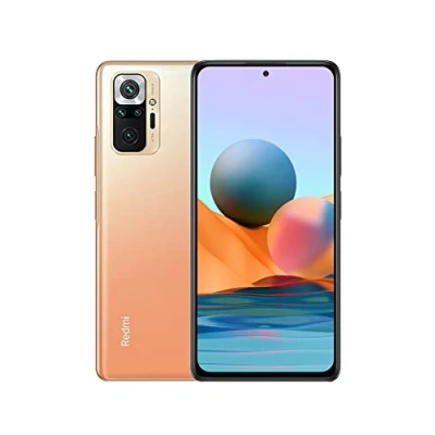 Abbildung von Xiaomi Redmi Note 10 Pro Smartphone 6 GB 128 6,67 &quot;120 Hz AMOLED DotDisplay 108 MP Weitwinkel Kamera 5020 mAh (typ) NFC Dual SIM Karte ORO [Versión en Español]