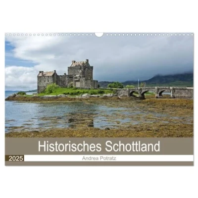 Abbildung von Historisches Schottland (Wandkalender 2025 DIN A3 quer), CALVENDO Monatskalender