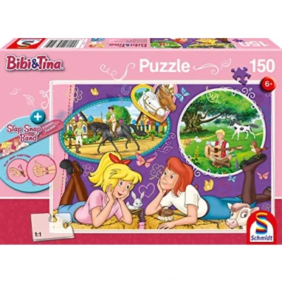 Abbildung von Schmidt Spiele Puzzle Bibi &amp; Tina, Freundinnen für immer, 150 Puzzleteile