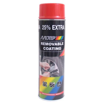 Abbildung von SprayPlast Abziehlack MOTIP 500ml Rot Hochglanz