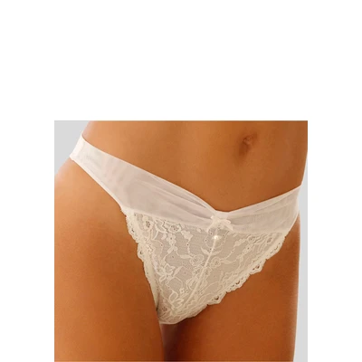 Abbildung von Lascana NINA Slip offwhite, Damen, Größe: 32/34, Off white
