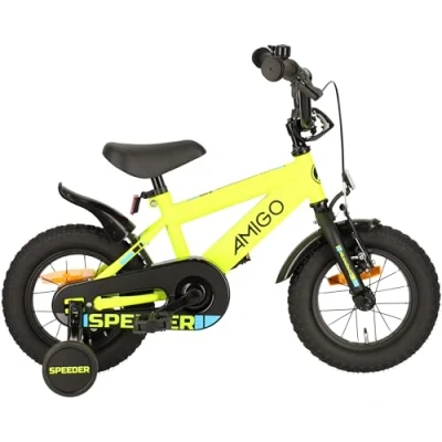 Abbildung von AMIGO Kinderfahrräder Jungen Speeder 12 Zoll 21.5 cm Rücktrittbremse